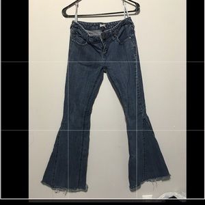 Free People Wide Leg Denim